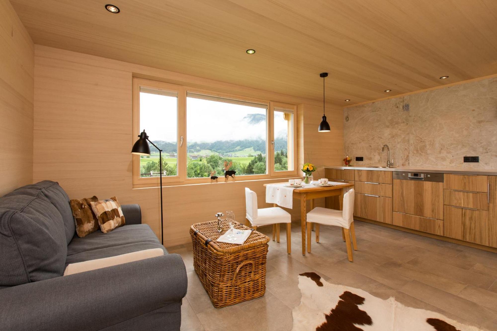 Ferienloft Waldblick Daire Schwarzenberg im Bregenzerwald Dış mekan fotoğraf